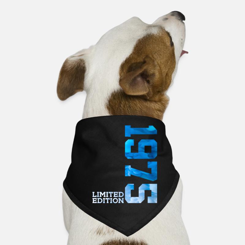 51. GEBURTSTAG LIMITED EDITION 1975 Hunde-Bandana