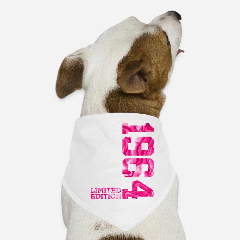 62E ANNIVERSAIRE ÉDITION LIMITÉE ROSE 1964 Bandana pour chien