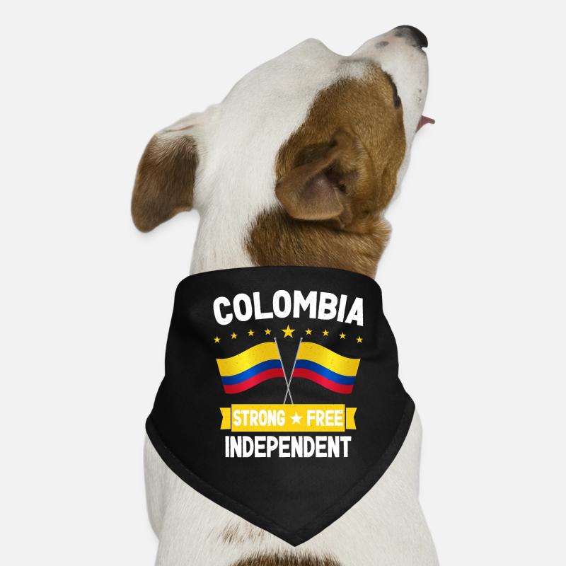 Colombie Bandana pour chien