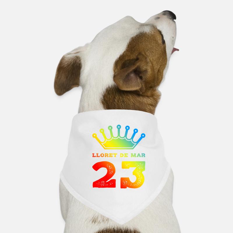 Lloret De Mar 23 Maillot 2023 Bandana pour chien