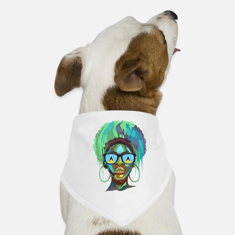 St. Lucia Hunde-Bandana
