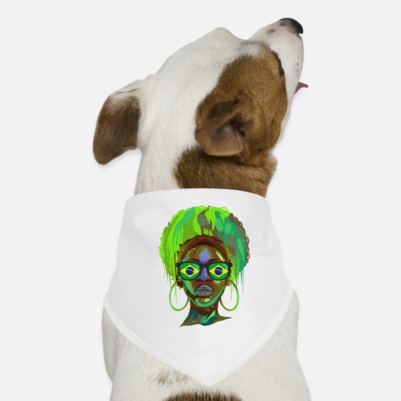 Brasilien Hunde-Bandana