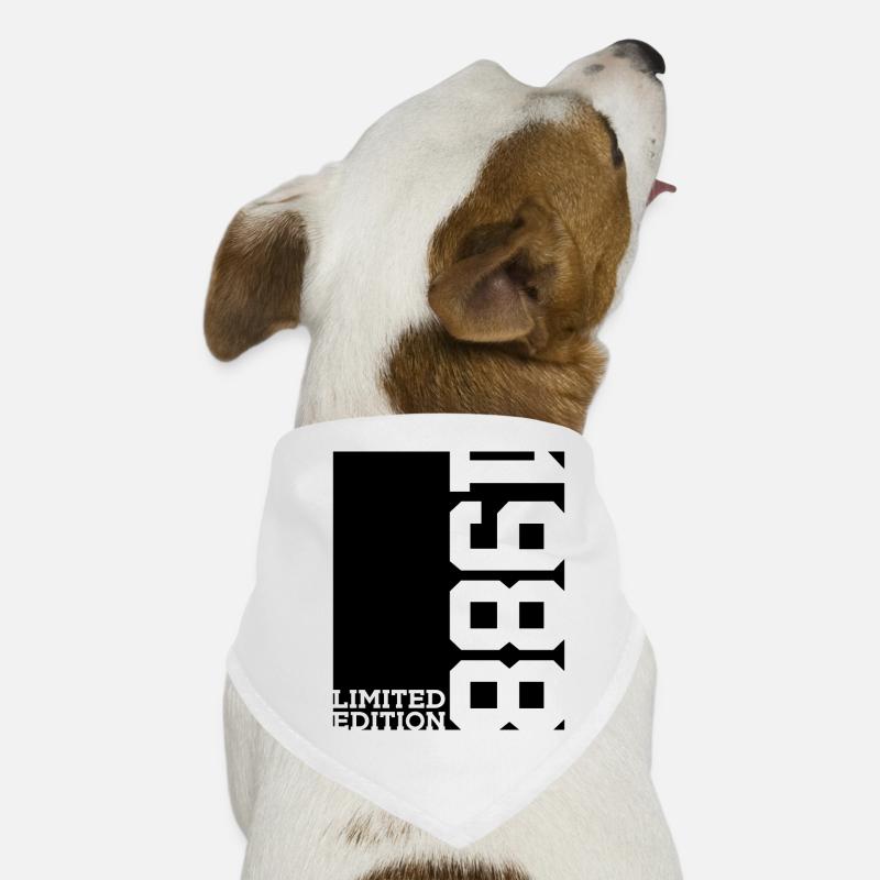 LIMITED EDITION 1988 38TH BIRTHDAY Dog Bandana