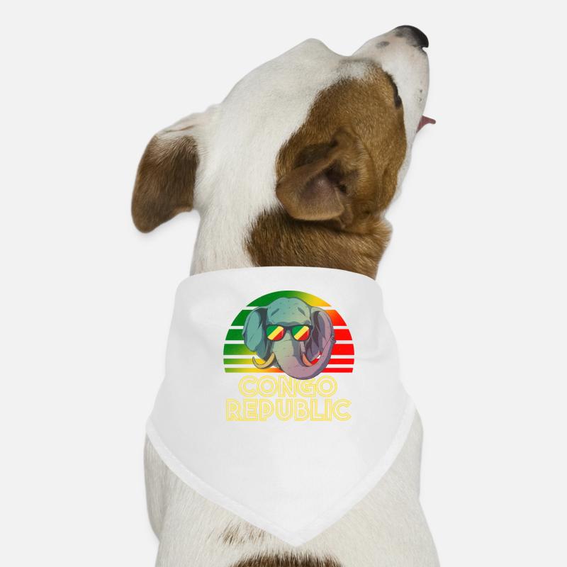 Kongo Republik Hunde-Bandana