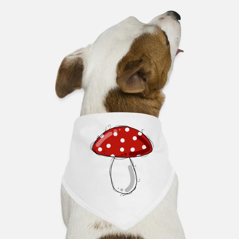 Fly agaric Dog Bandana