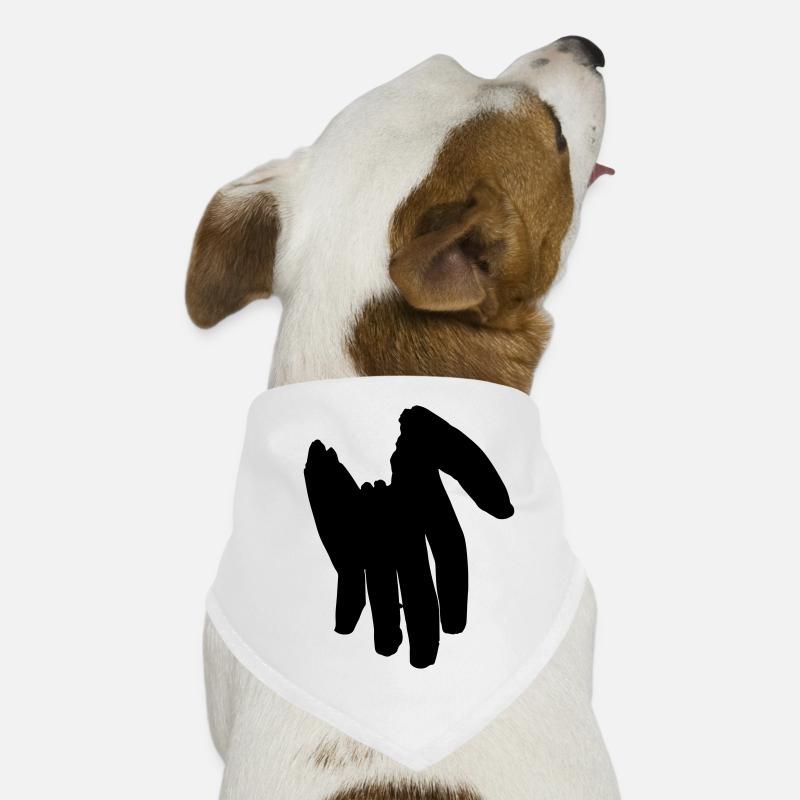 Die schwarze Hand Hunde-Bandana