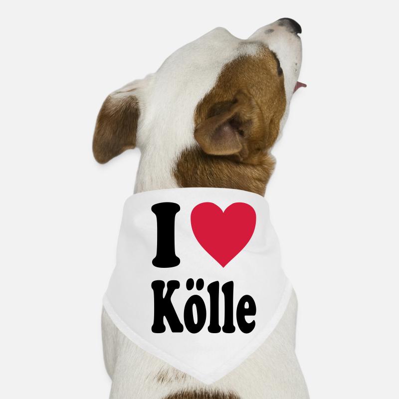 J'adore Koelle (Köln / Cologne) Bandana pour chien