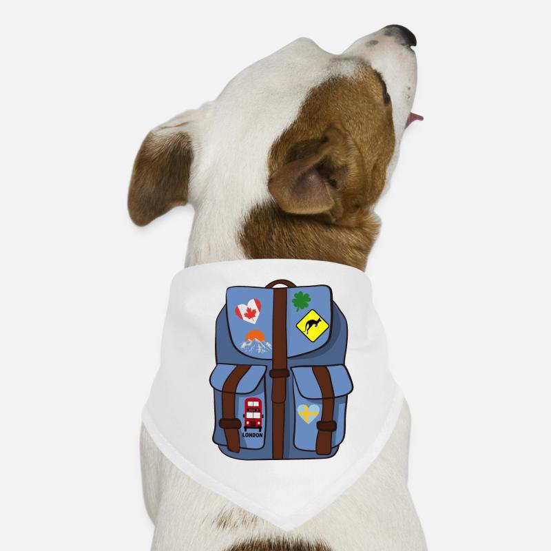 backpack Dog Bandana