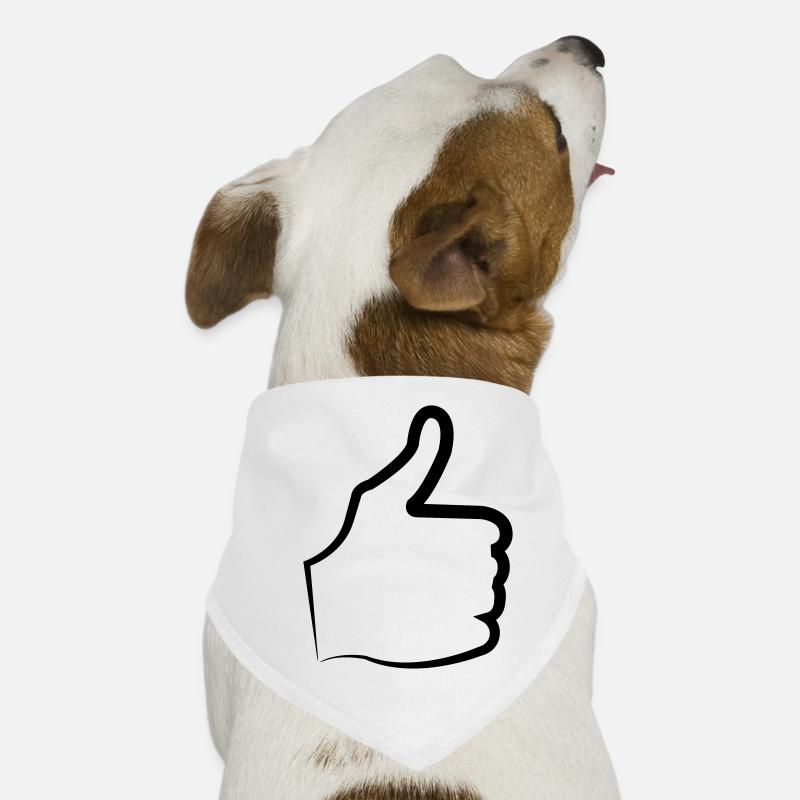 Thumbs up thumb Dog Bandana