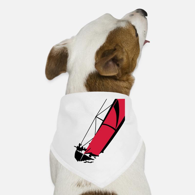 Segelboot Hunde-Bandana
