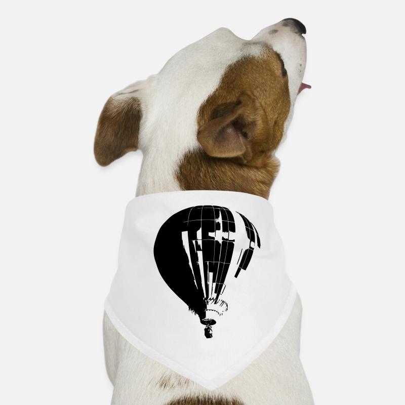 Ballon - Hunde-Bandana - Weiß