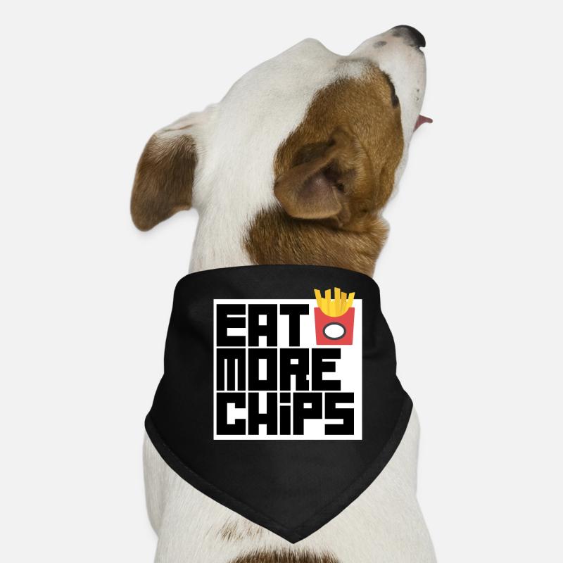 eat More chips Dog Bandana
