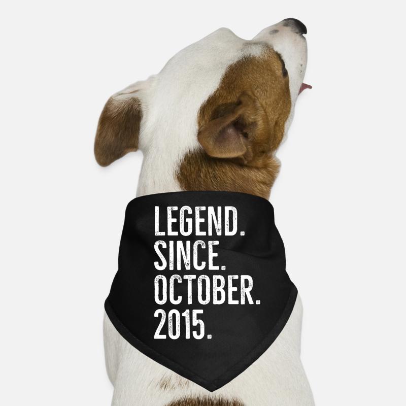 Légende depuis octobre 2015 Bandana pour chien