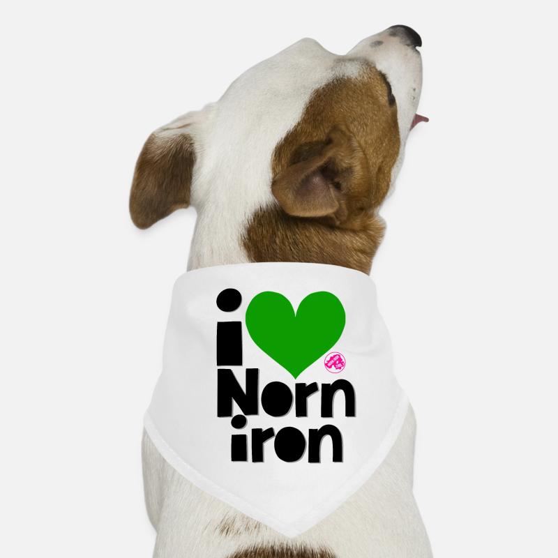 J’adore l’Irelanf du Nord Bandana pour chien
