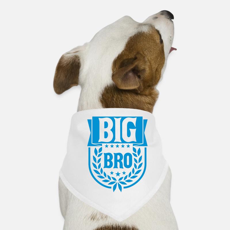 Text Big Bro Logo Hunde-Bandana