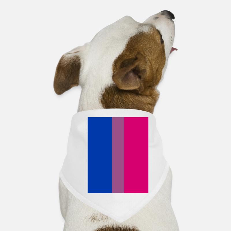Drapeau LGBTQ Bi Bandana pour chien