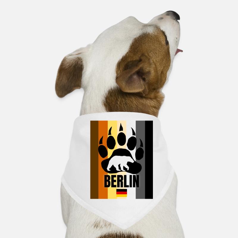 Fierté des ours gays de Berlin Bandana pour chien