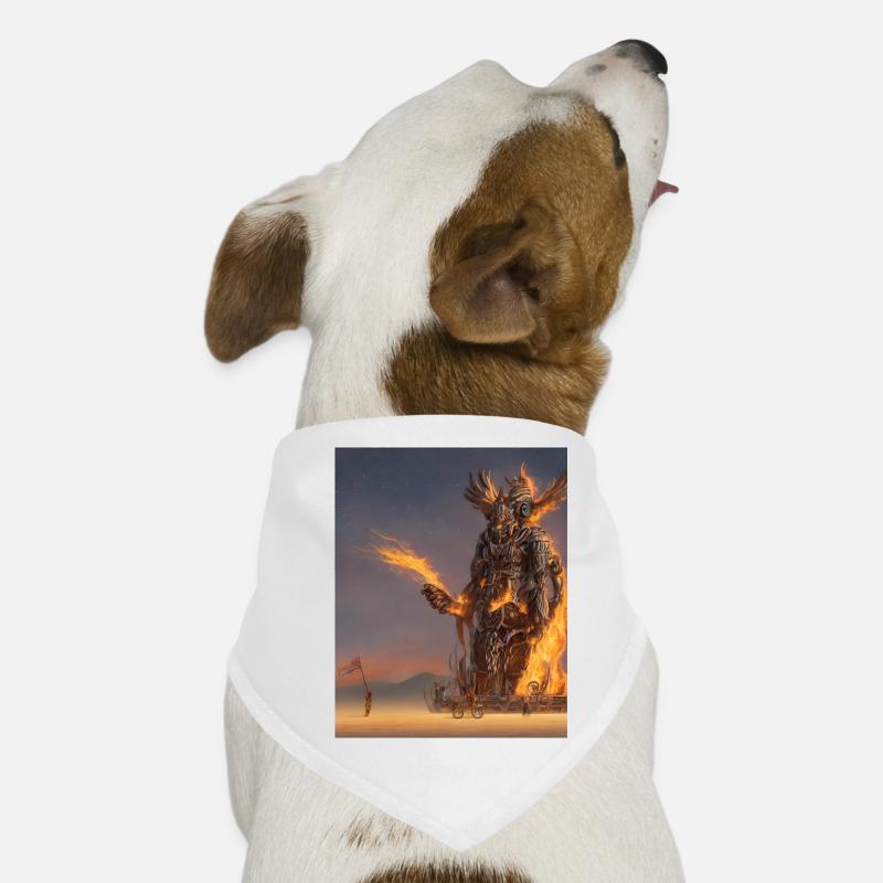 Burning Man Dog Bandana