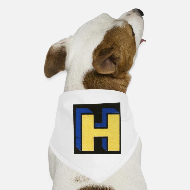 Letter H Dog Bandana