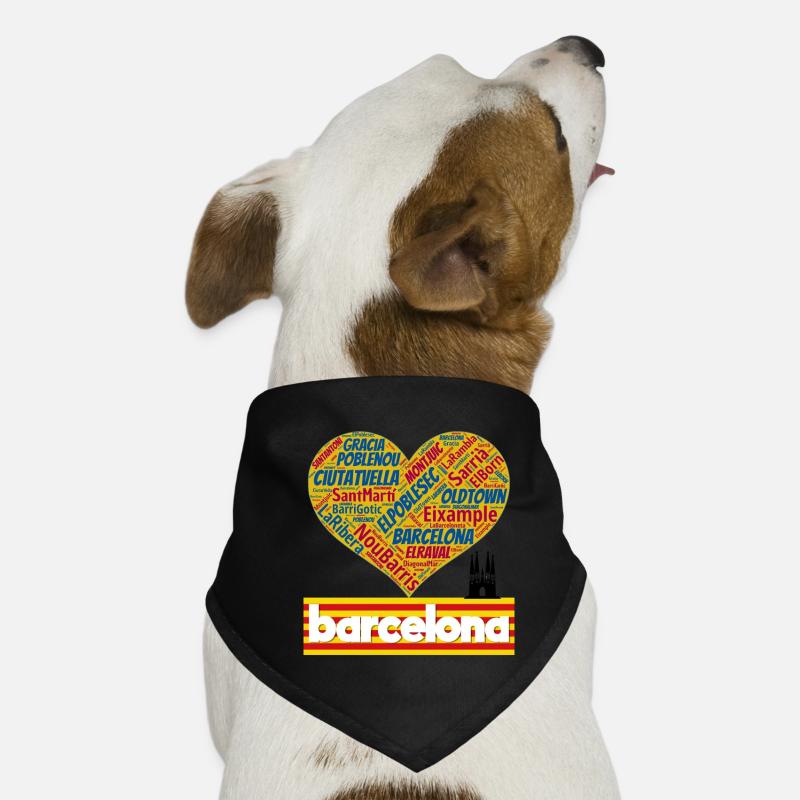 Barcelone Bandana pour chien