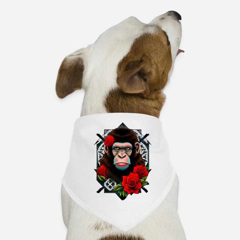 Ninja Monkey Dog Bandana
