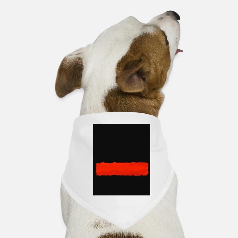 Rothko-Stil in digitalen Farben Hunde-Bandana