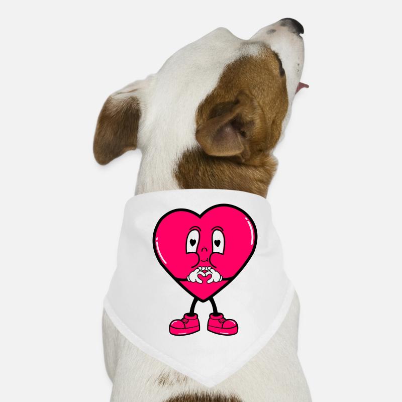 heart mr Dog Bandana