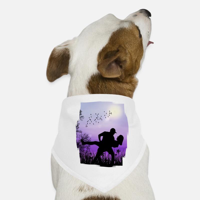 Valentinstag LIEBE Hunde-Bandana