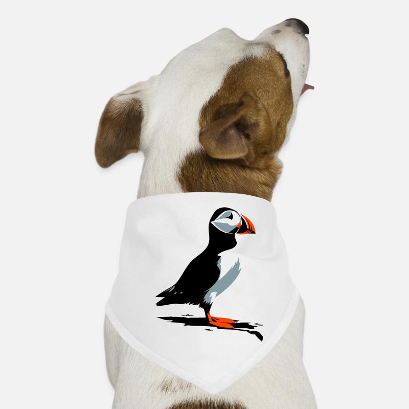 Macareux Bandana pour chien