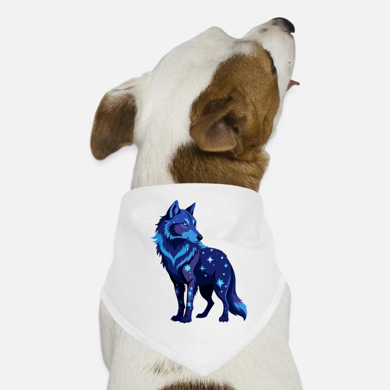 Loup Galactique Bandana pour chien