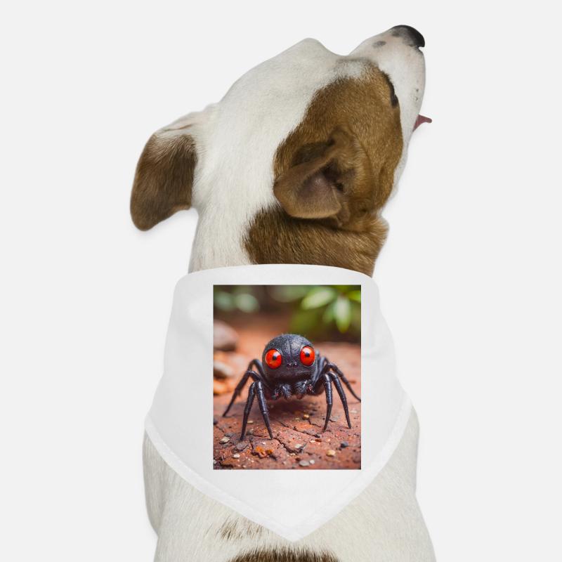 super cute Australian animal Redback spider Dog Bandana