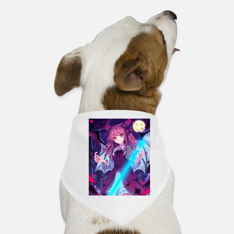 Hellow Anime Design Dog Bandana