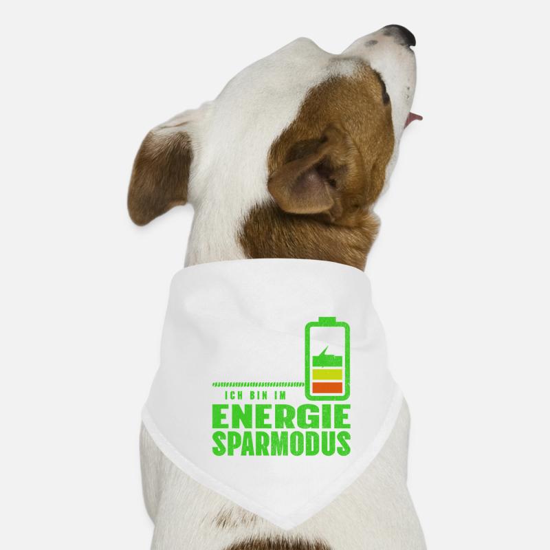 Ich bin nicht LANGSAM, ich bin im ENERGIESPARMODUS Hunde-Bandana