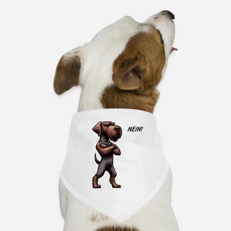 Nein Deutsch Drahthaar Deutsch-Drahthaar Besitzer Hunde-Bandana