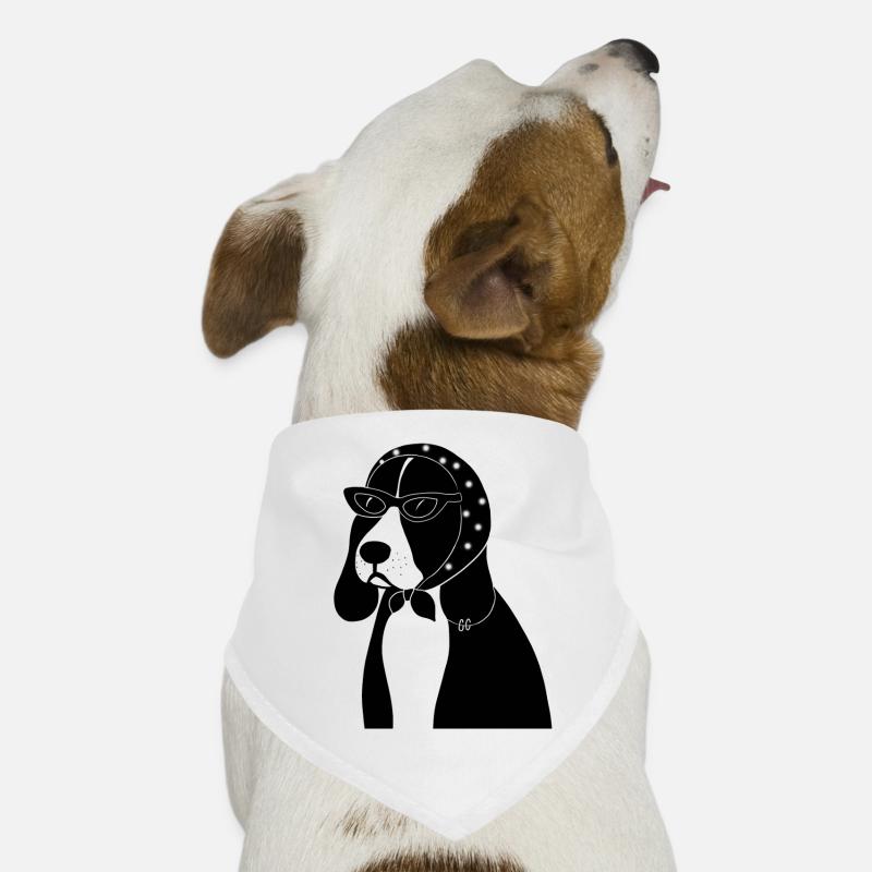 Beagle avec style Bandana pour chien