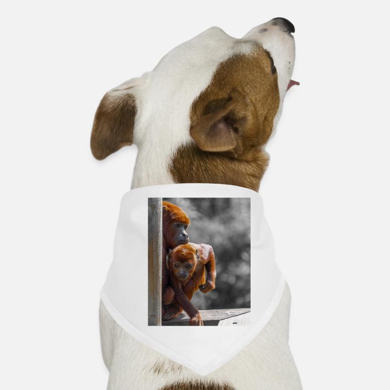 Howler Monkeys Dog Bandana