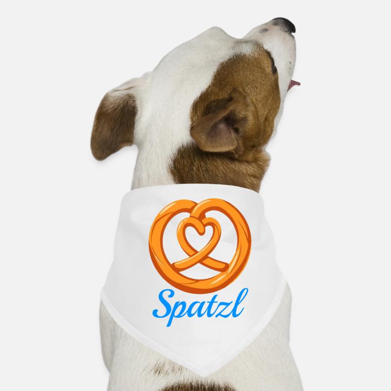 Spatzl Brezel Hunde-Bandana