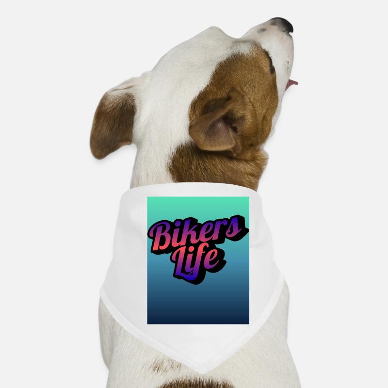 Biker Lebensgradient Hunde-Bandana