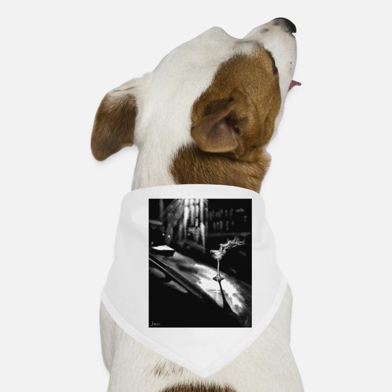 Midnight Martini auf Chrome Hunde-Bandana