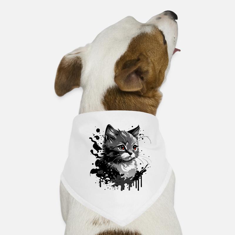 petit chaton, jeune chat Bandana pour chien