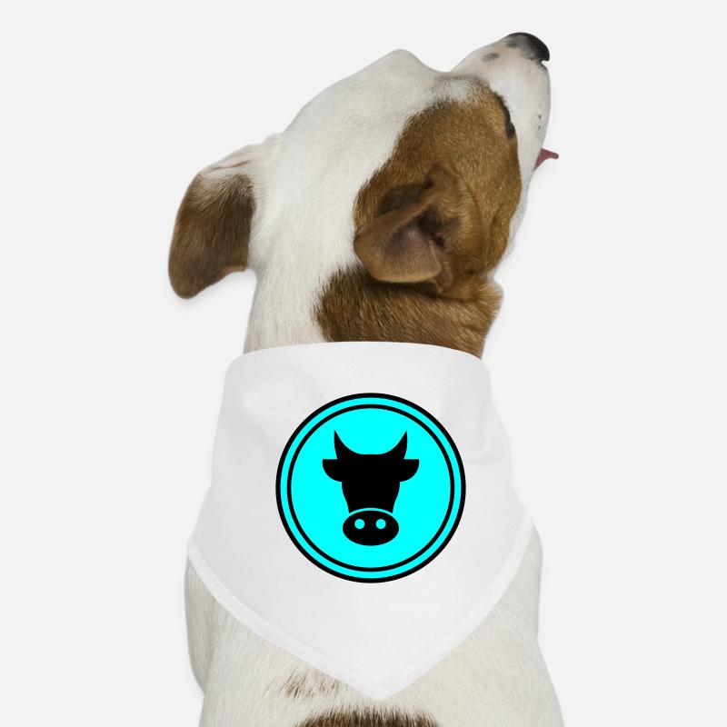 Kuh Kopf Hunde-Bandana