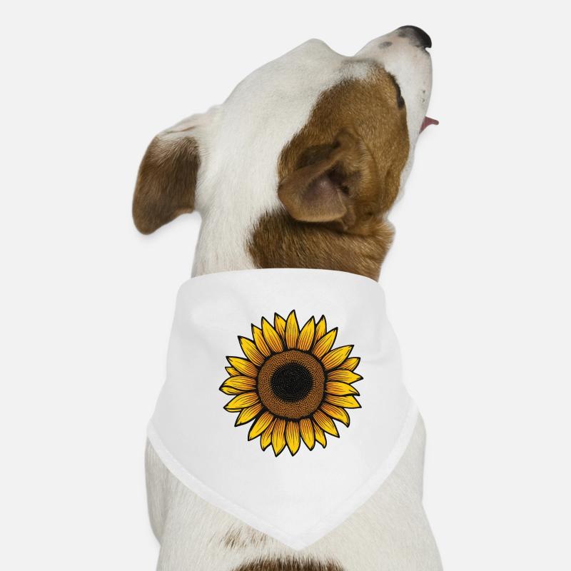 Sunflower Dog Bandana