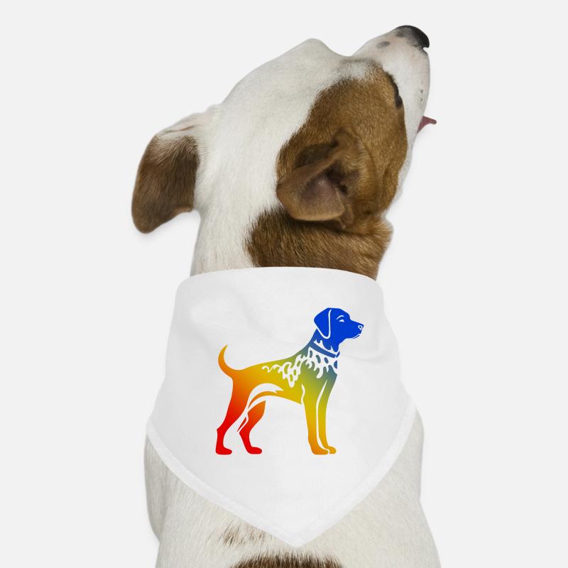 Dalmatiner Hund Bunt Hunde-Bandana