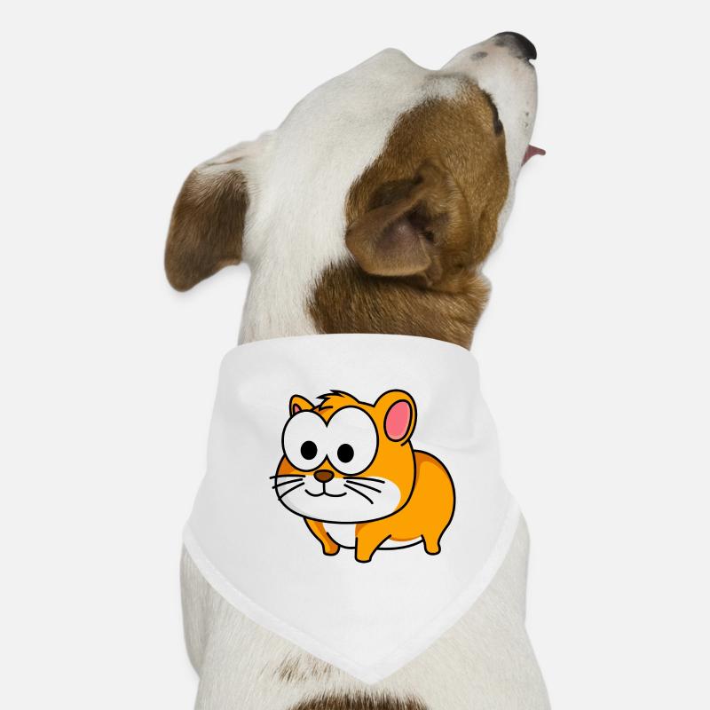 Hamster Comic Tier Hunde-Bandana