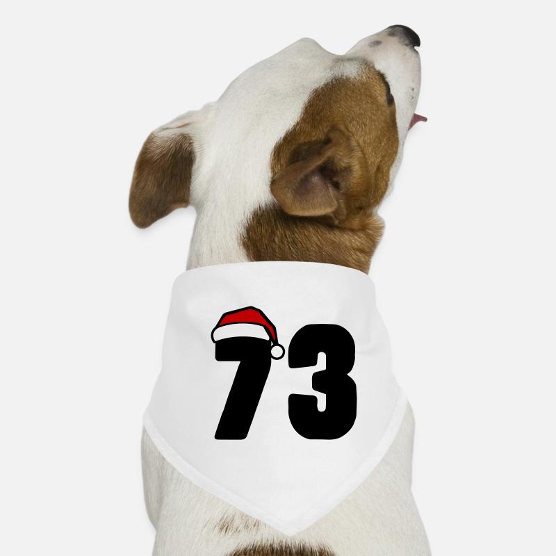 73 Numéro Noël Bandana pour chien