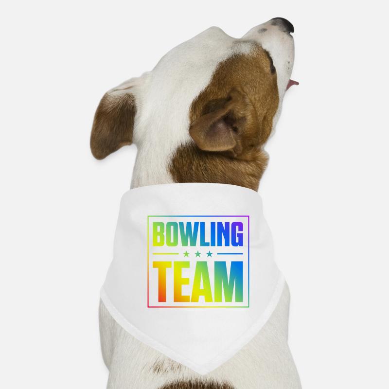 Équipe de bowling Bandana pour chien