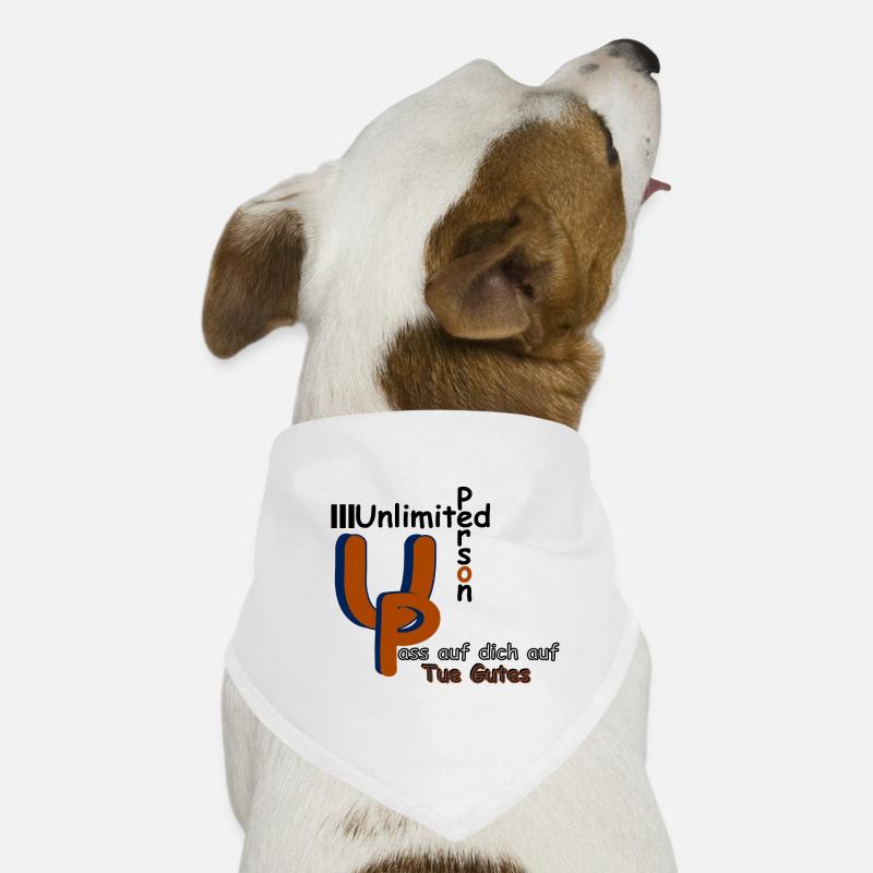 Pass auf dich auf Tue Gutes Hunde-Bandana