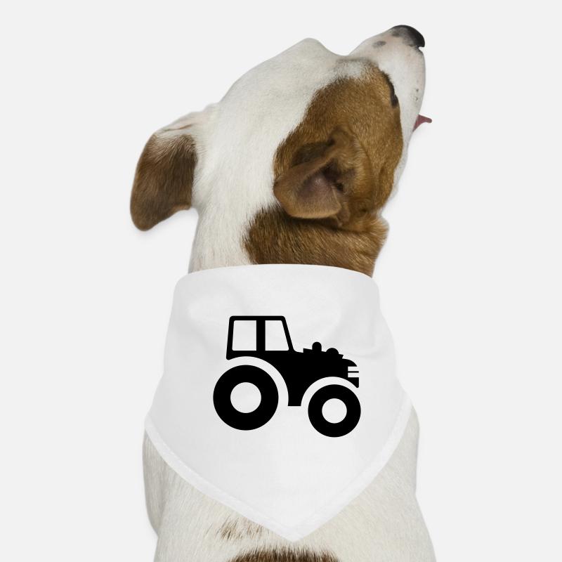 Symbole du tracteur Bandana pour chien