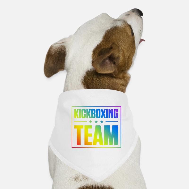 Équipe de kickboxing Bandana pour chien