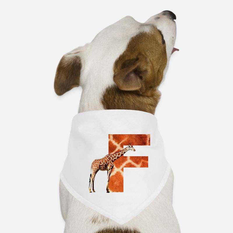 girafe f Bandana pour chien